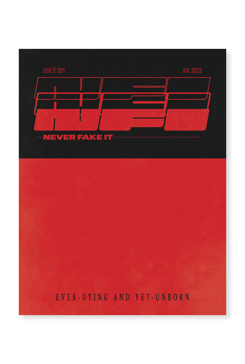 Never Fake It, Issue 1