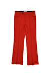 Ernest W. Baker Cuffed 70s Trousers, Red