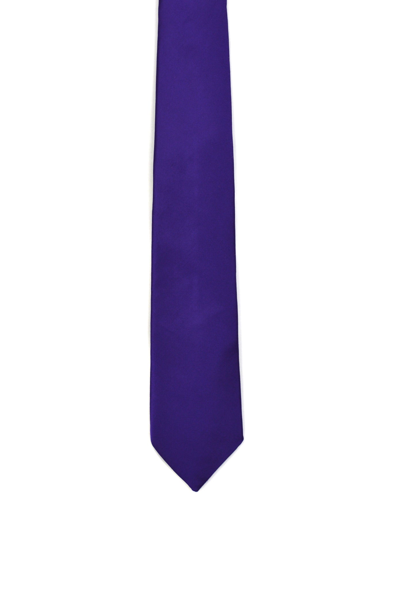 Ernest W. Baker Satin Tie, Purple