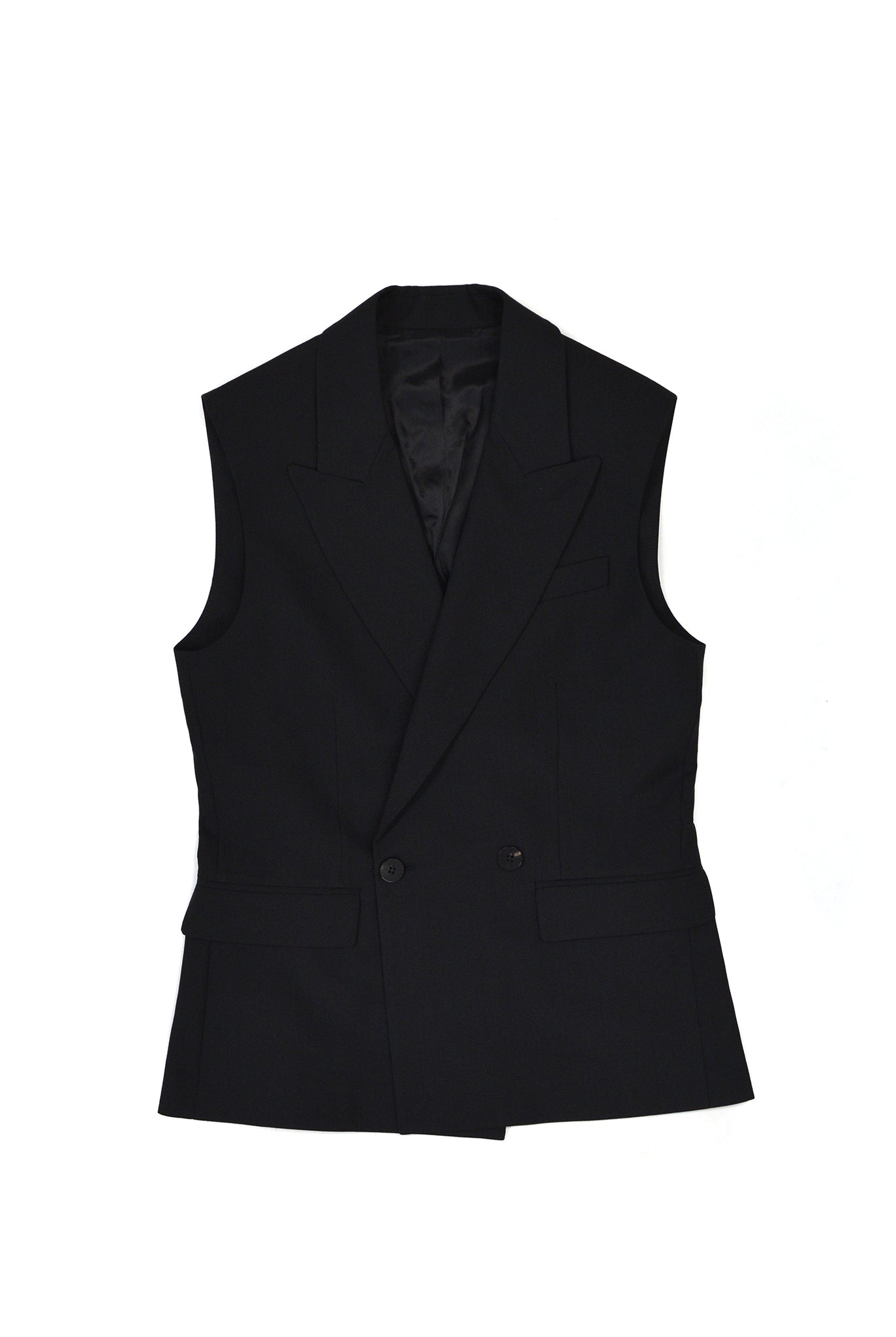 Ernest W. Baker Sleeveless Blazer, Black – SOOP SOOP