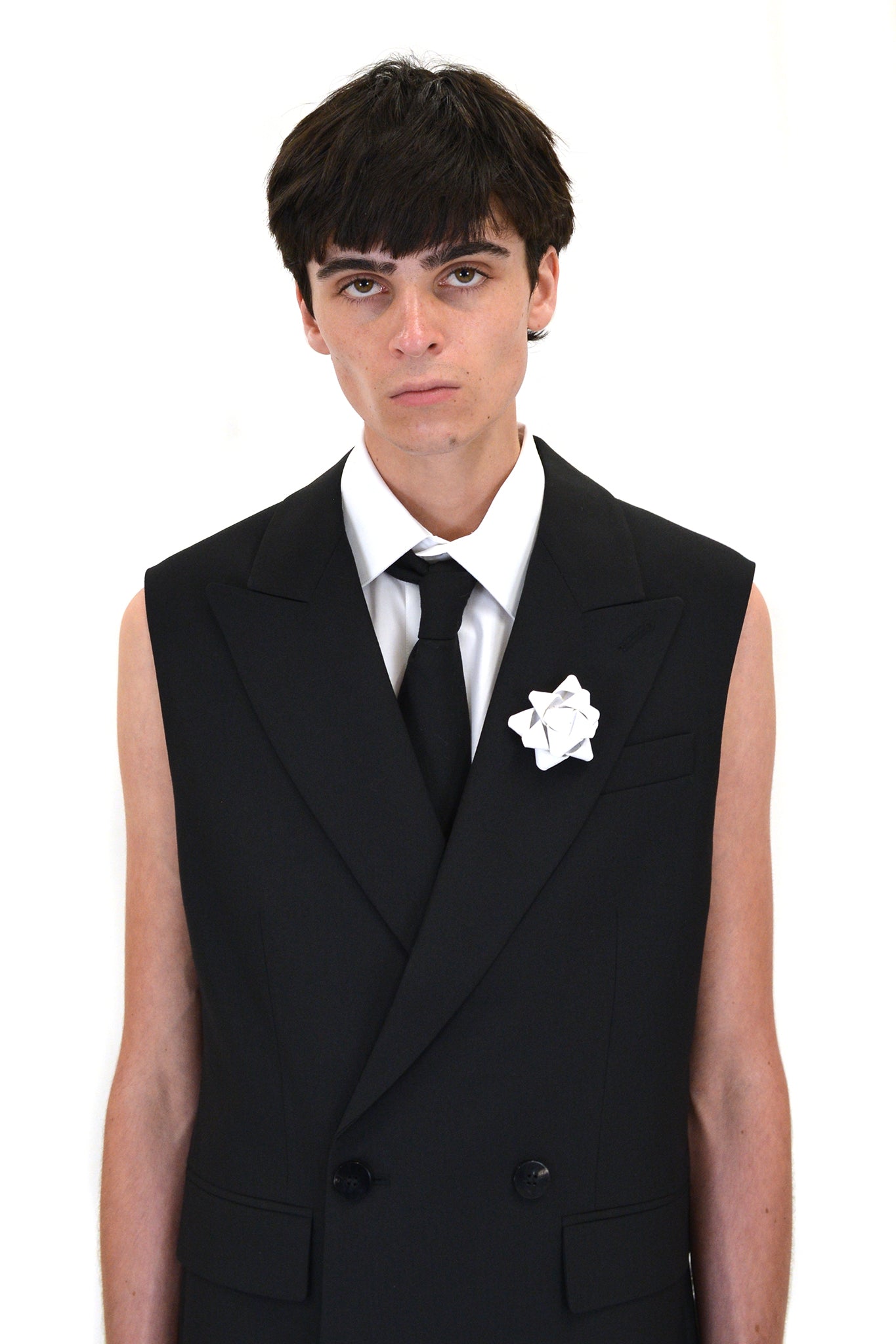 Ernest W. Baker Sleeveless Blazer, Black – SOOP SOOP