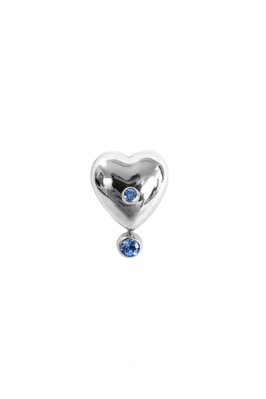 Justine Clenquet Max Single Earring, Blue