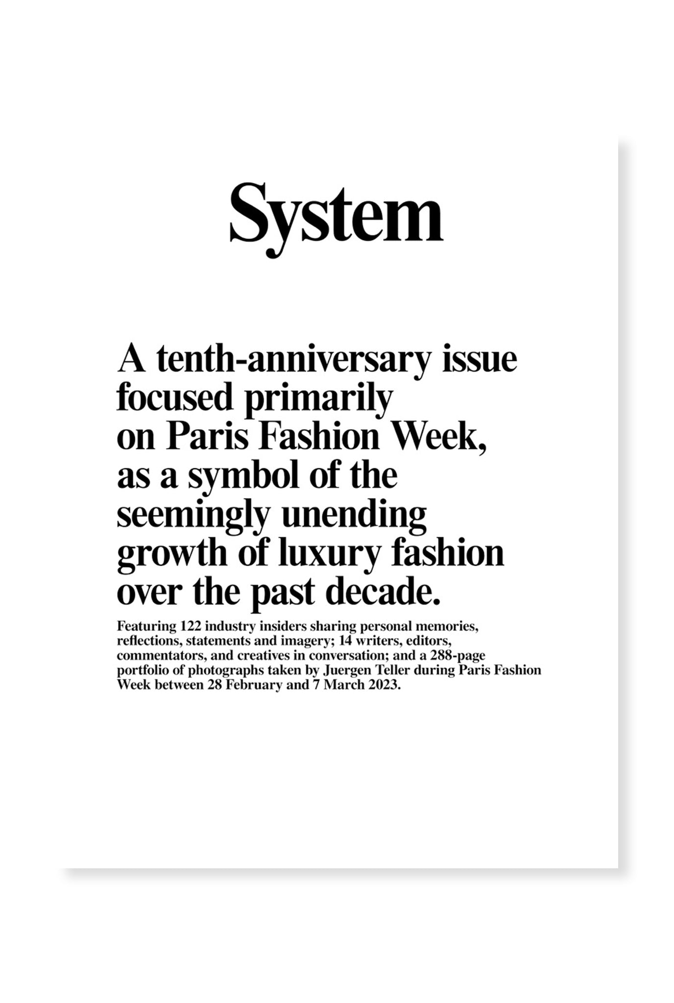 System Magazine, Issue 21 - 10th Anniversary Boxed Issue