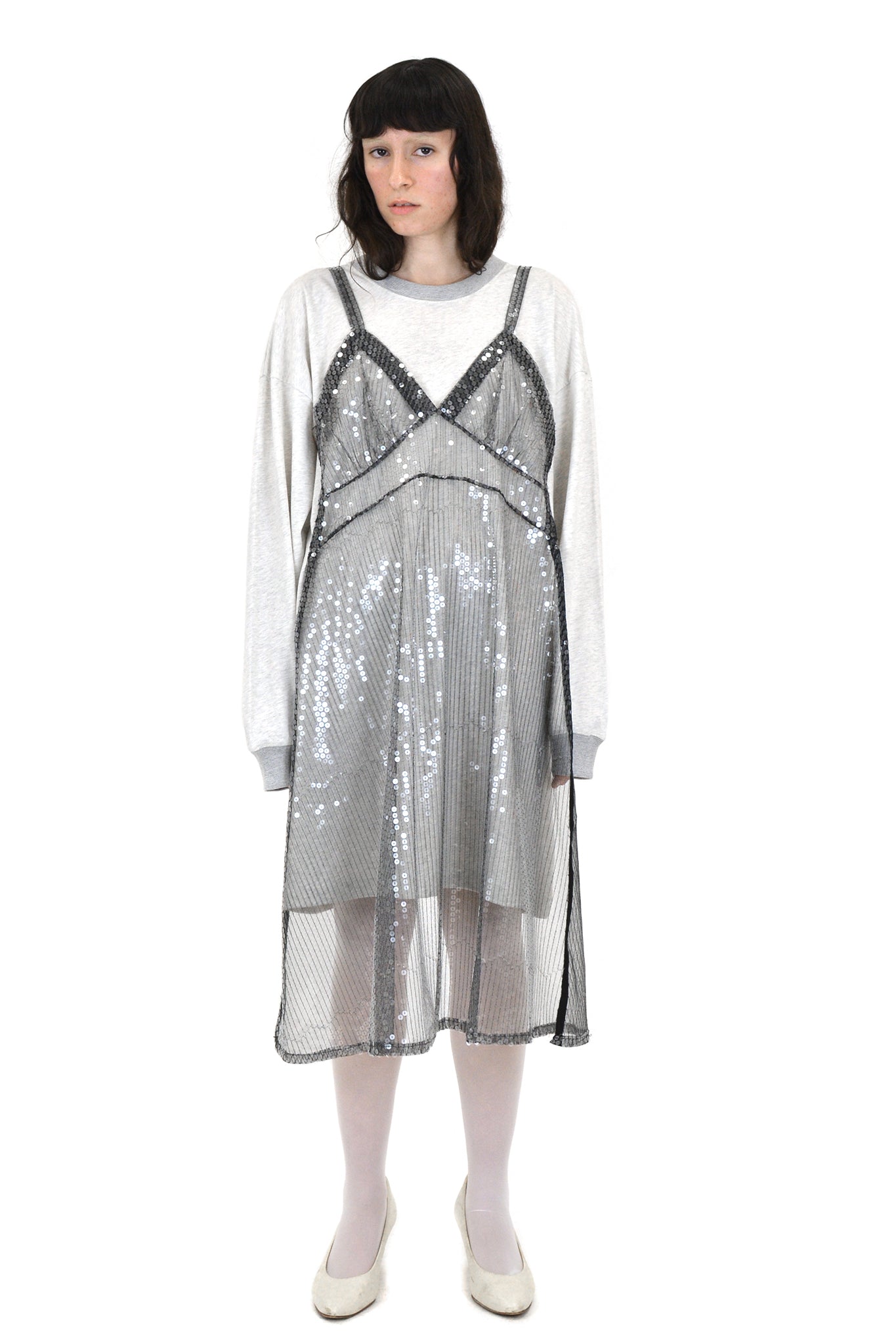 Vaquera Sequin Slip Dress L/S Tee SOOP SOOP Vaquera Sequin Slip Dress L/S Tee SOOP SOOP