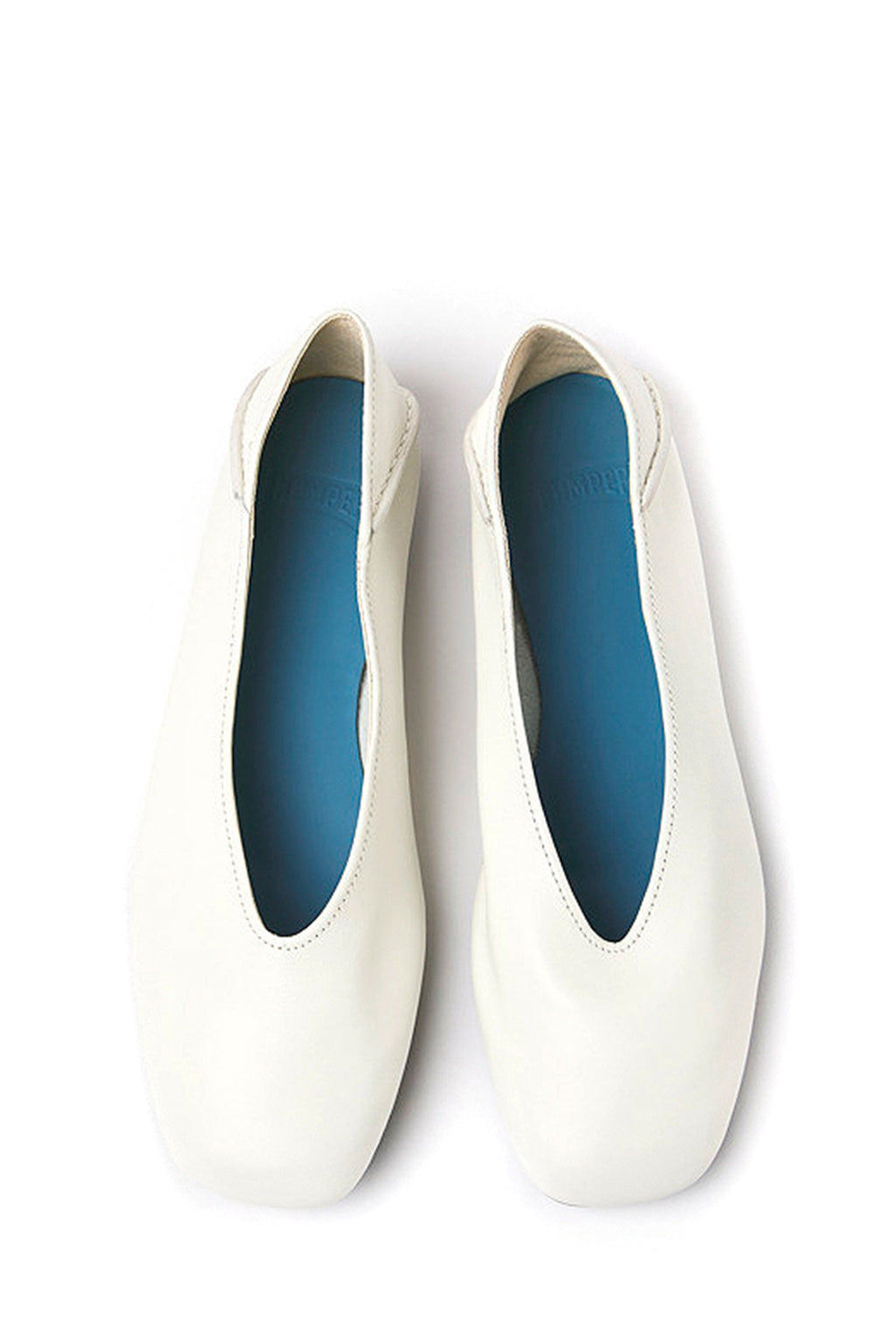 Camper Myra Ballet Shoes, White