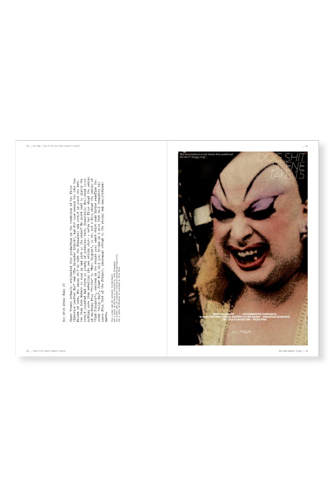 Doesn't Exist, Issue 4 - John Waters