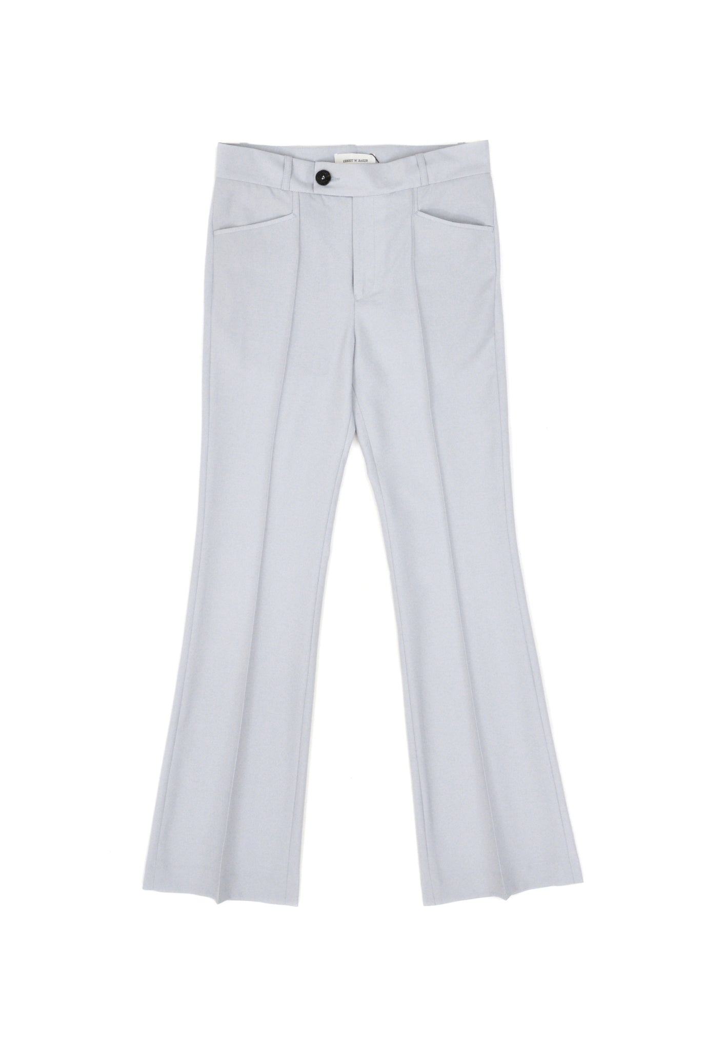 Ernest W. Baker Flared Trousers, Light Grey – SOOP SOOP