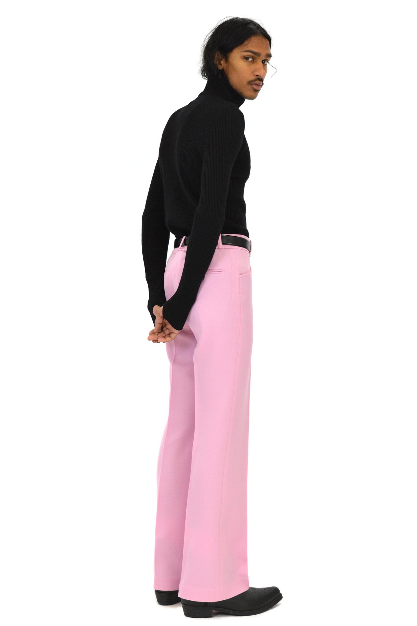 Ernest W. Baker Flared Trousers, Pink – SOOP SOOP