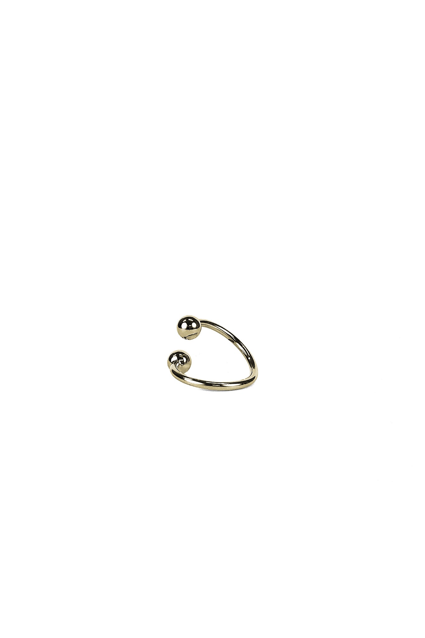 Justine Clenquet Selma Mid Ring, Gold