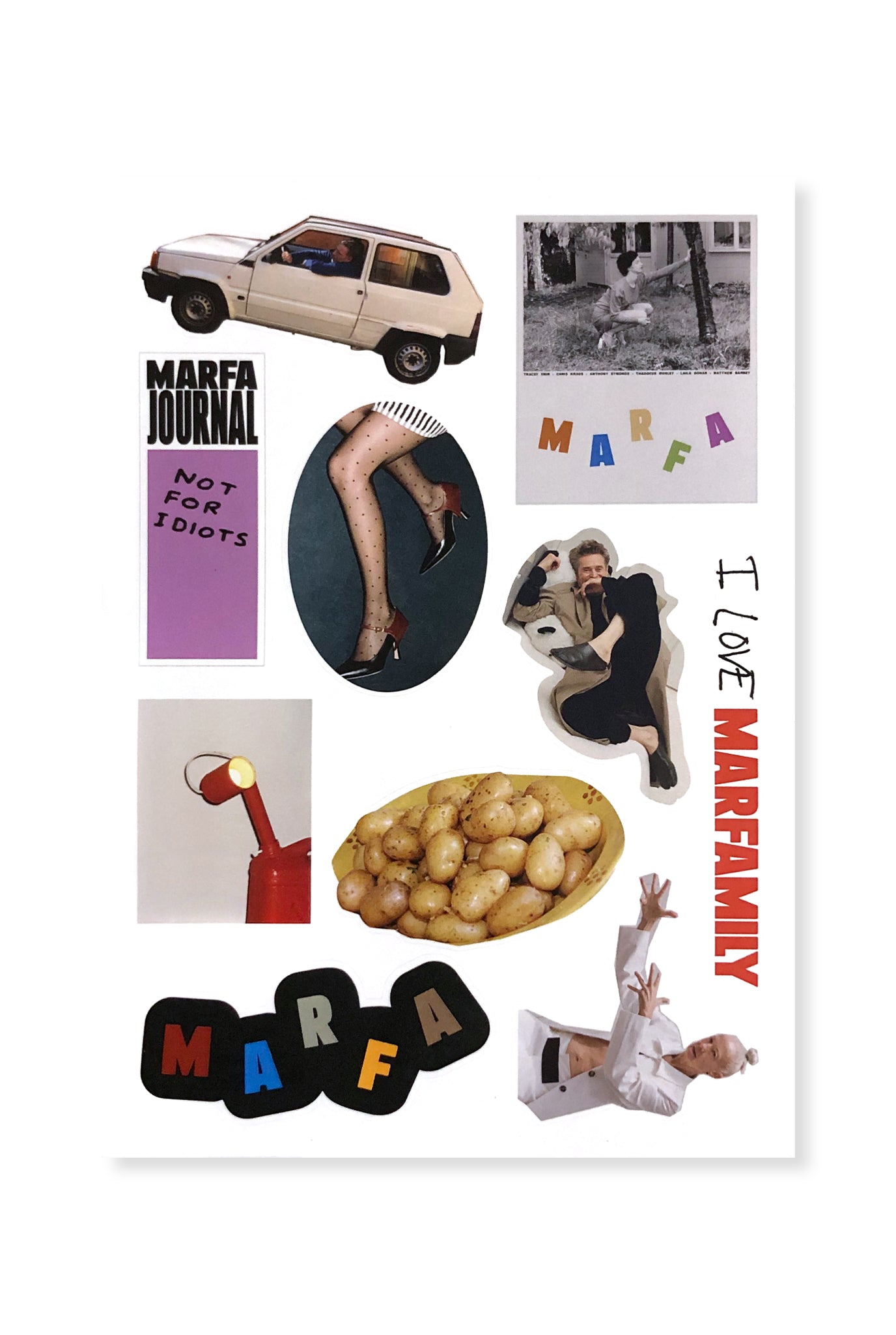 Marfa Journal Sticker Sheet