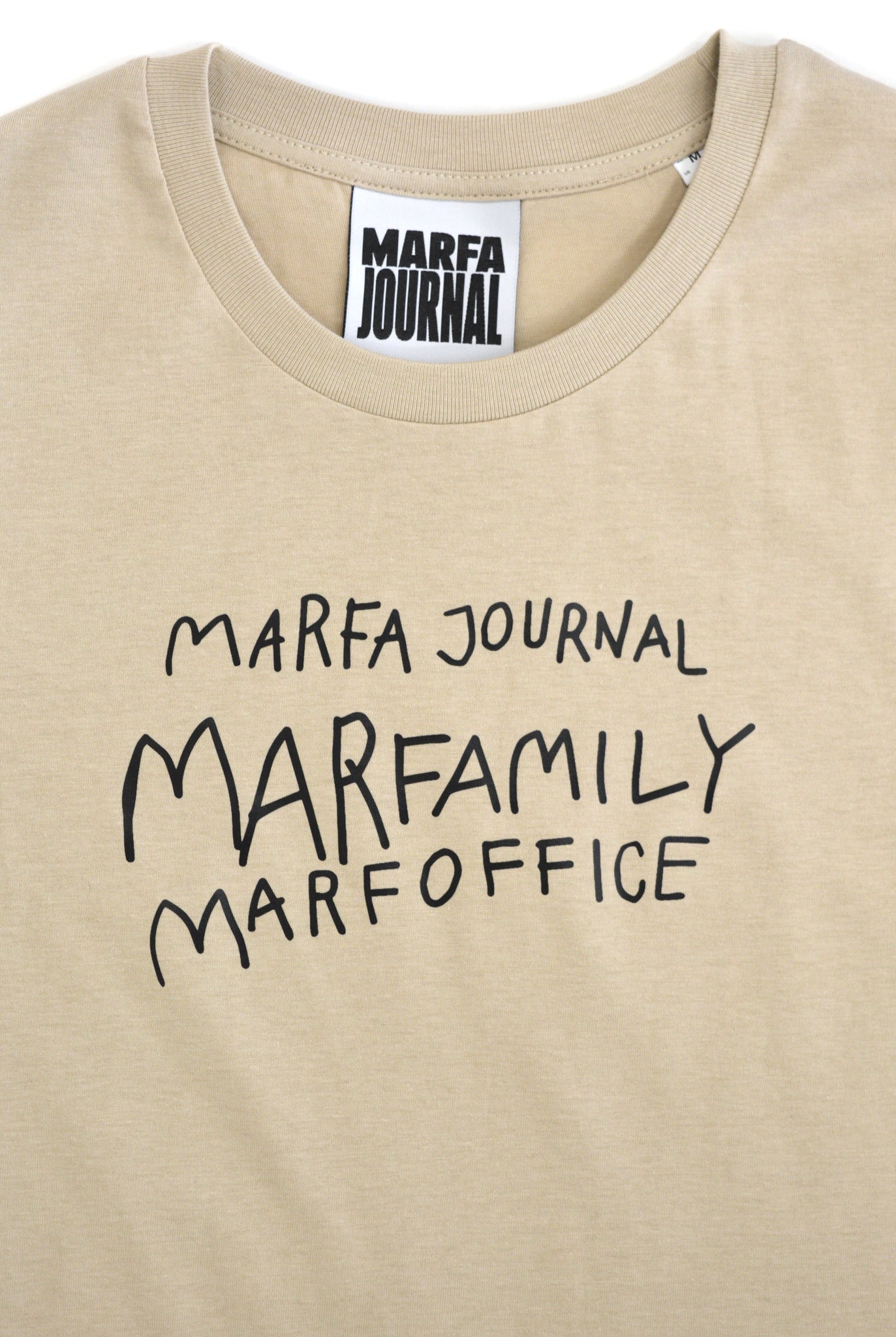 Marfa Journal Tee, Beige