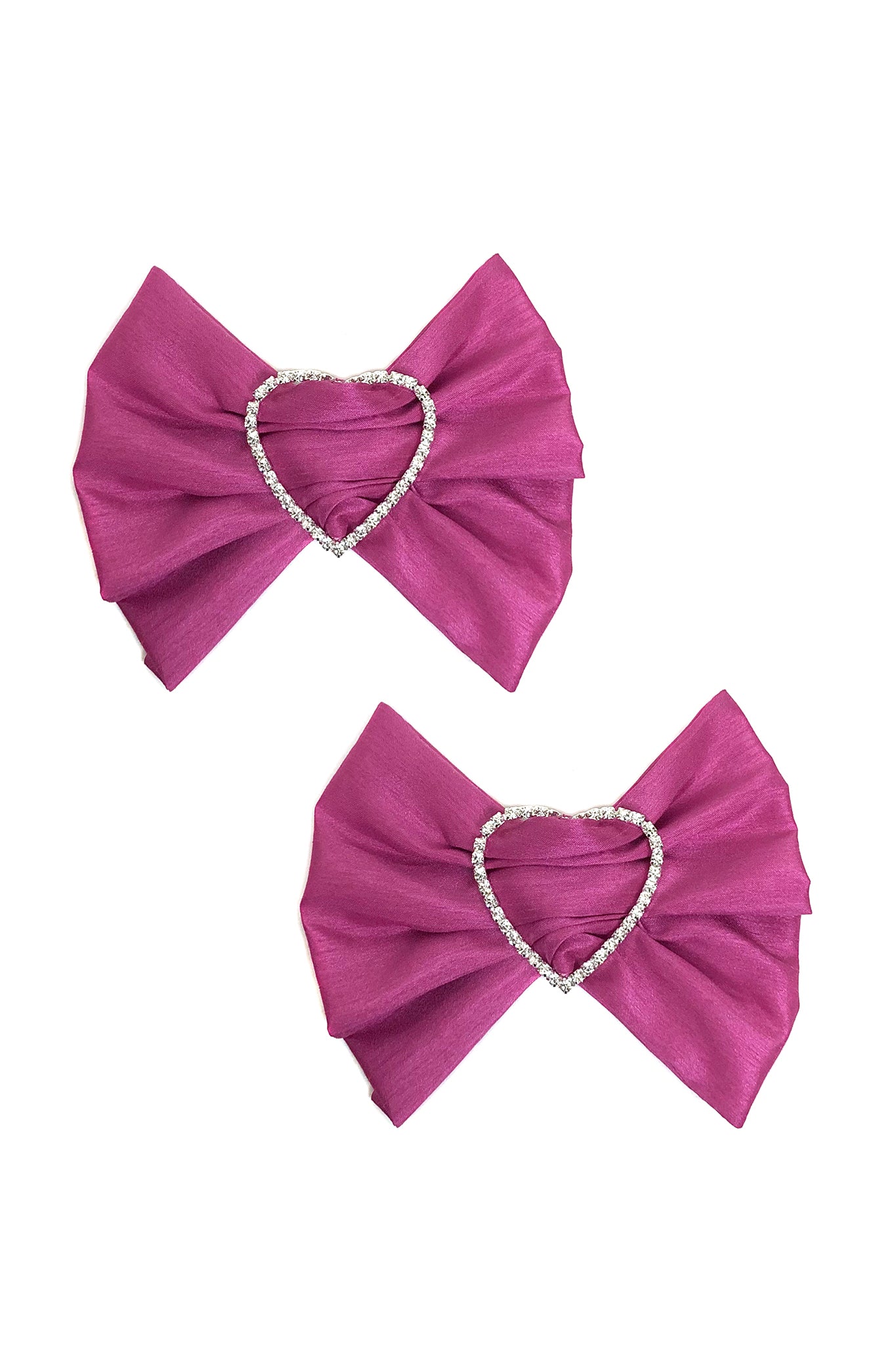 Merrfer Bow Earrings, Pink