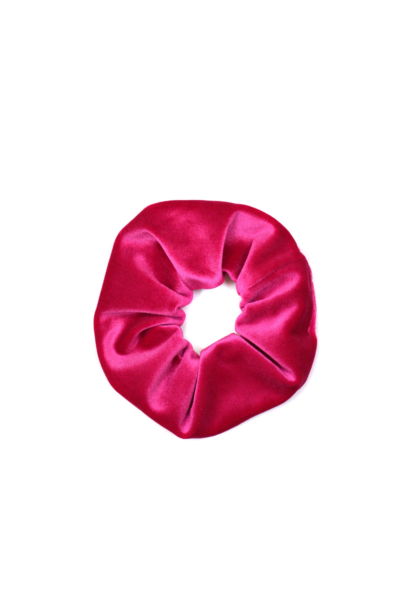 Scrunchie, Hot Pink Velvet