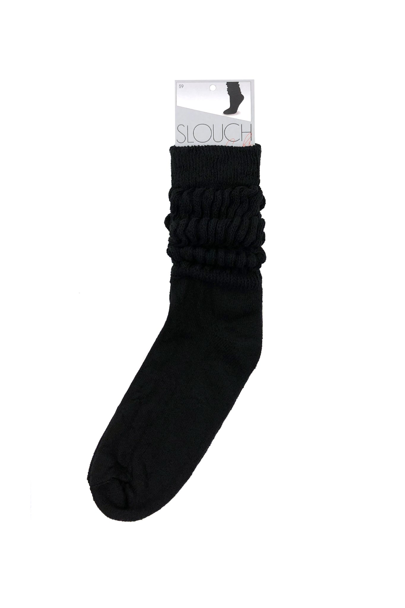 Slouch Socks, Black