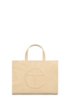 Telfar Medium Shopping Bag, Cream