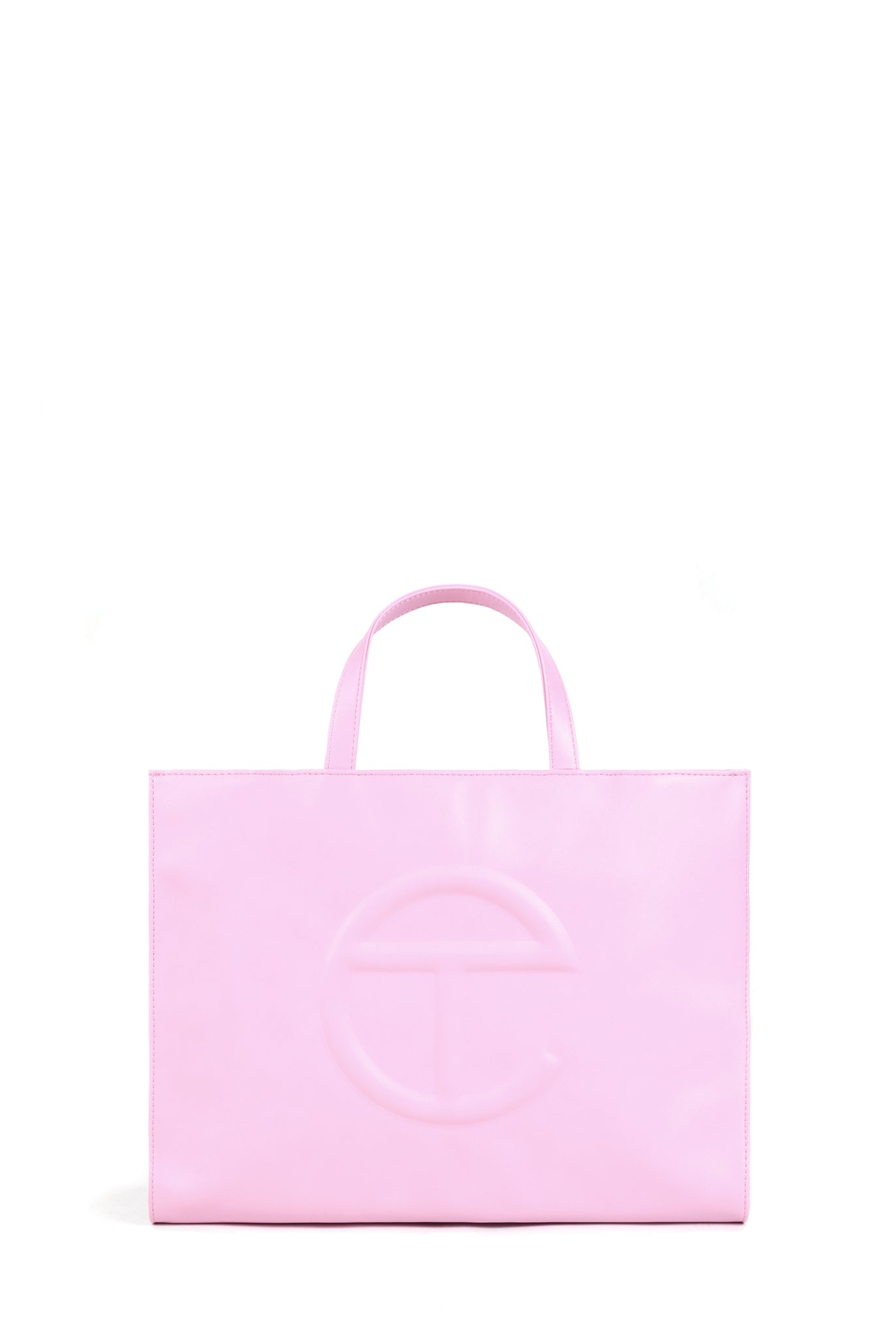 Telfar Medium Shopping Bag, Bubblegum Pink
