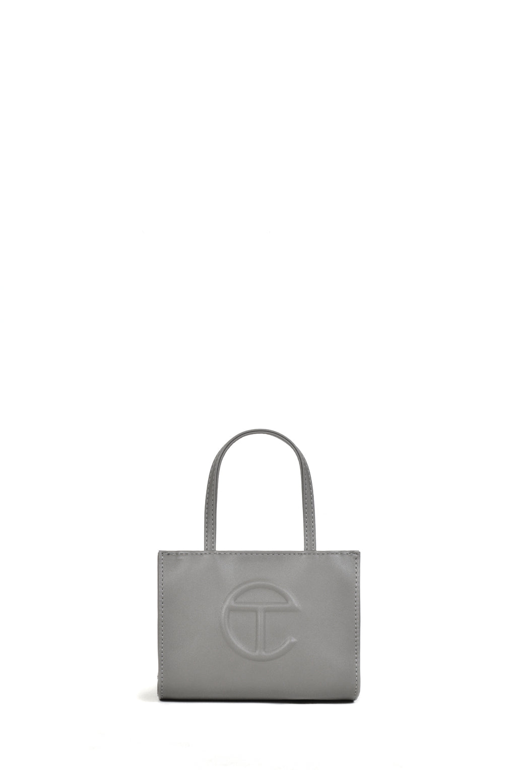 Telfar Small Shopping Bag, Grey