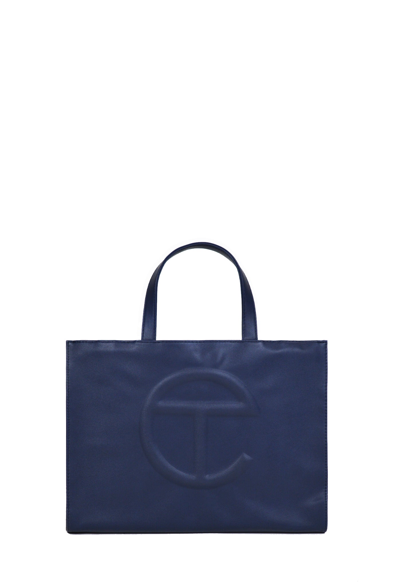 Telfar Medium Shopping Bag, Navy – SOOP SOOP - Main Image
