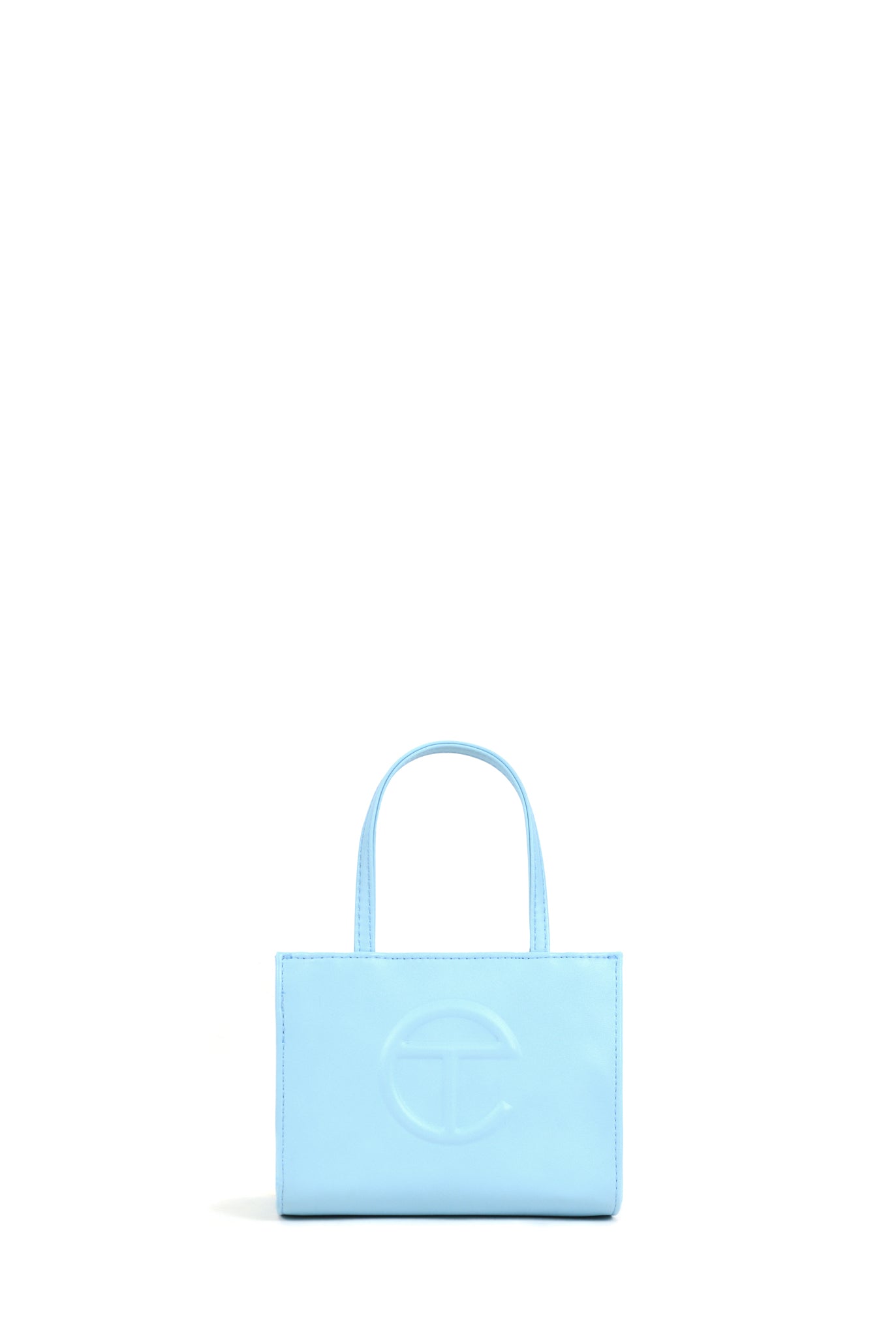 Telfar small pool blue shopping bag Clearance