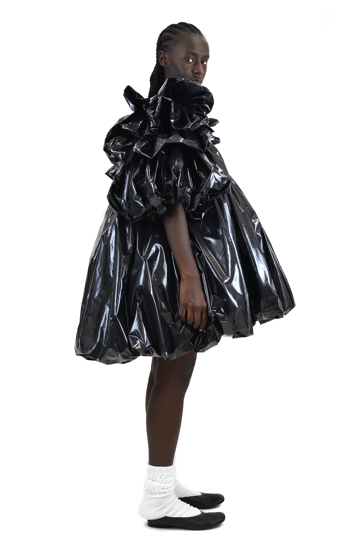 Vaquera Garbage Bag Bubble Dress – SOOP SOOP Vaquera Garbage Bag Bubble Dress – SOOP SOOP