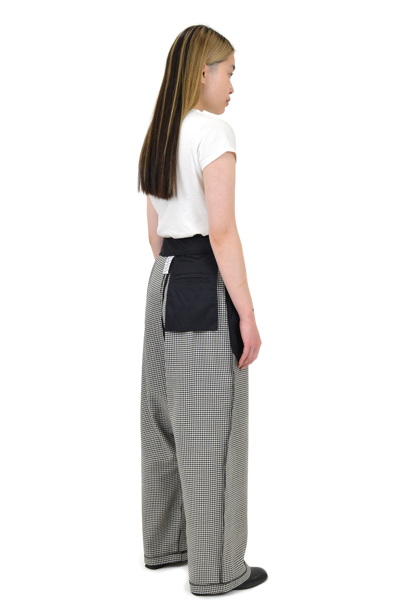 Vaquera Inside Out Houndstooth Trousers